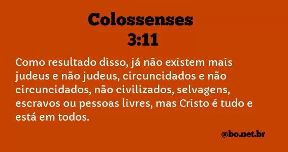 Colossenses 3:11 NTLH