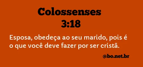 Colossenses 3:18 NTLH