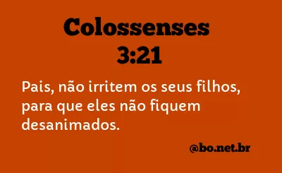 Colossenses 3:21 NTLH