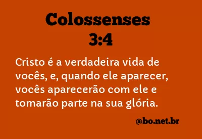 Colossenses 3:4 NTLH