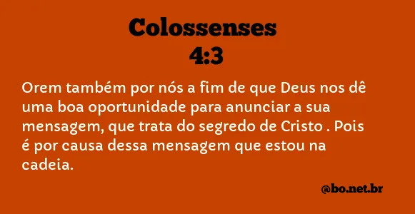 Colossenses 4:3 NTLH