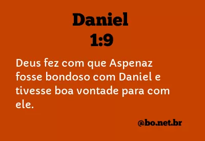 Daniel 1:9 NTLH