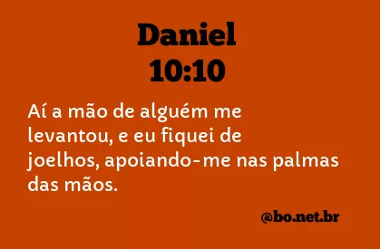 Daniel 10:10 NTLH