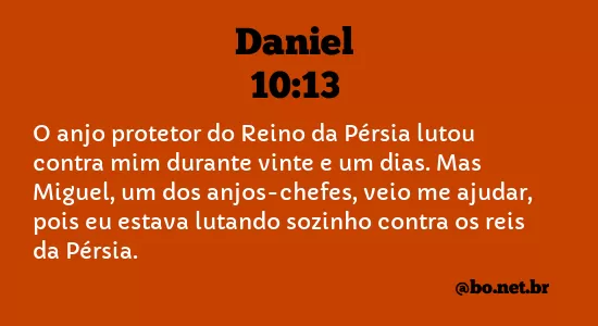 Daniel 10:13 NTLH