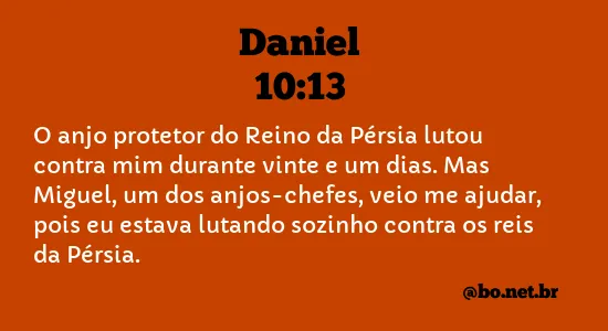 Daniel 10:13 NTLH