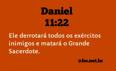 Daniel 11:22 NTLH