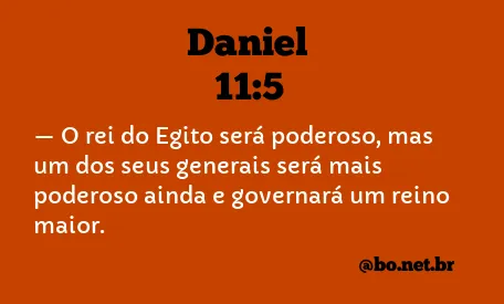 Daniel 11:5 NTLH