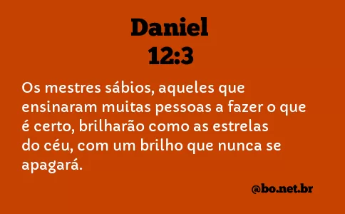 Daniel 12:3 NTLH