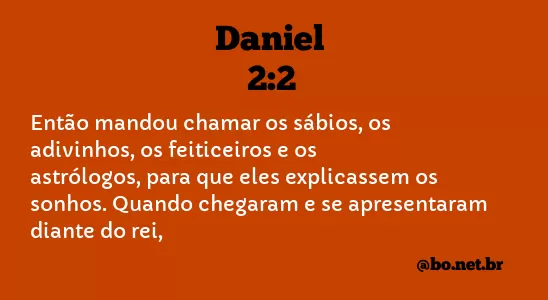 Daniel 2:2 NTLH