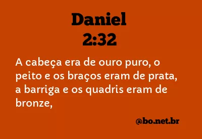 Daniel 2:32 NTLH