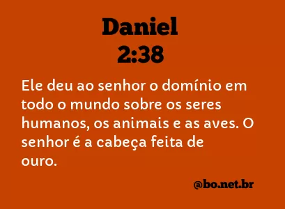 Daniel 2:38 NTLH
