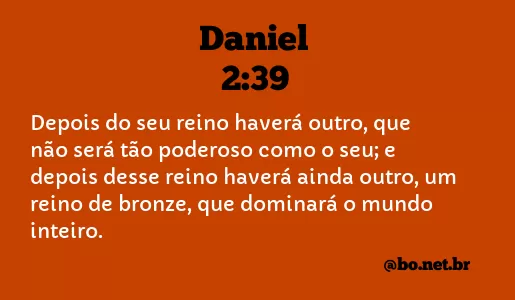 Daniel 2:39 NTLH