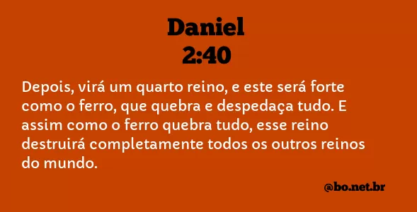 Daniel 2:40 NTLH