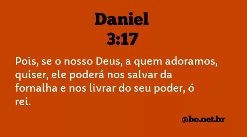Daniel 3:17 NTLH