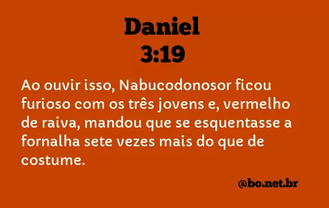 Daniel 3:19 NTLH