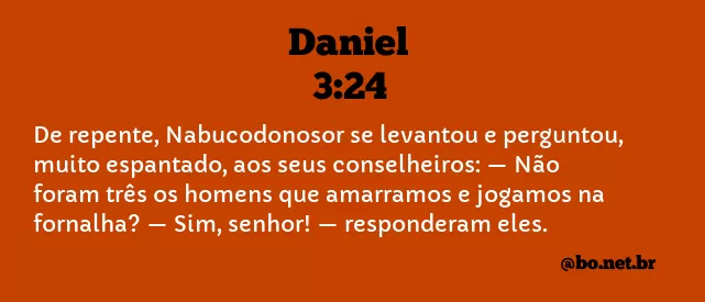 Daniel 3:24 NTLH