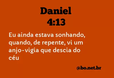 Daniel 4:13 NTLH