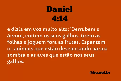 Daniel 4:14 NTLH