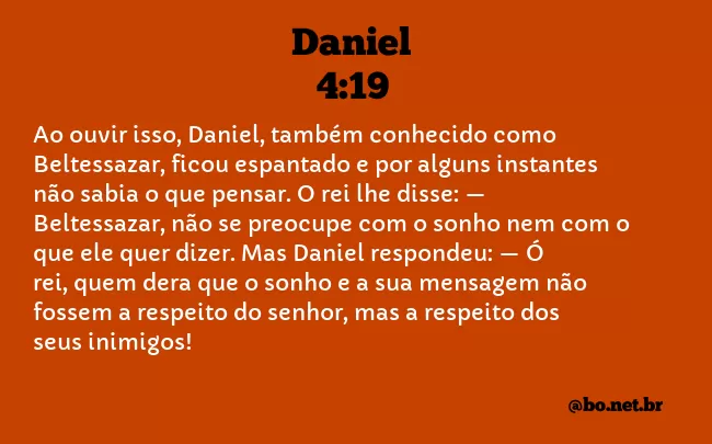 Daniel 4:19 NTLH