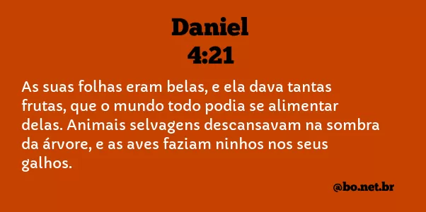 Daniel 4:21 NTLH