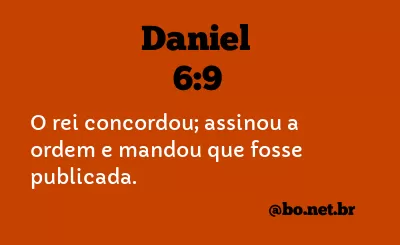 Daniel 6:9 NTLH