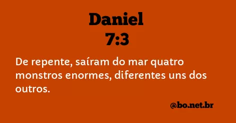 Daniel 7:3 NTLH