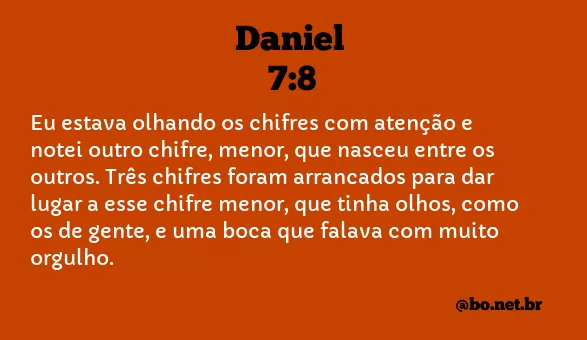 Daniel 7:8 NTLH