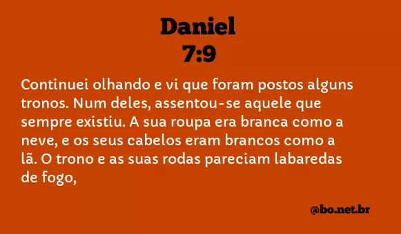 Daniel 7:9 NTLH