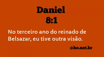 Daniel 8:1 NTLH