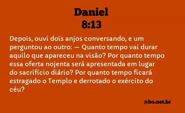 Daniel 8:13 NTLH
