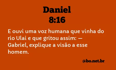 Daniel 8:16 NTLH