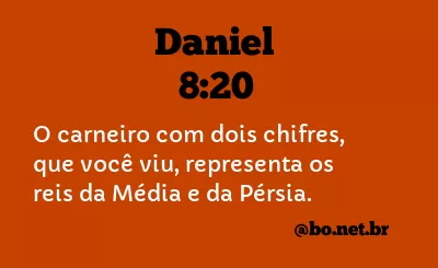 Daniel 8:20 NTLH