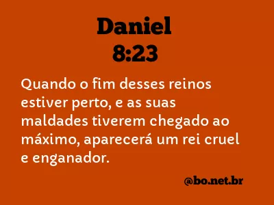 Daniel 8:23 NTLH