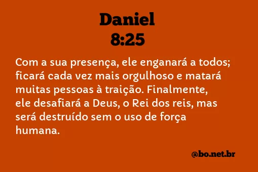 Daniel 8:25 NTLH