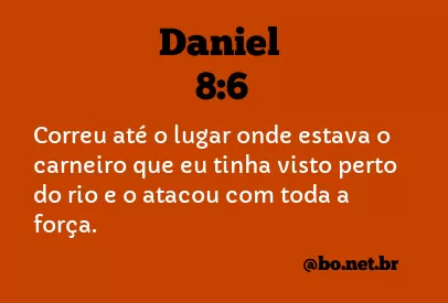 Daniel 8:6 NTLH