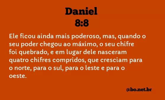 Daniel 8:8 NTLH