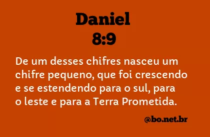 Daniel 8:9 NTLH