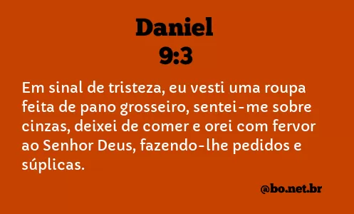 Daniel 9:3 NTLH