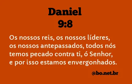 Daniel 9:8 NTLH