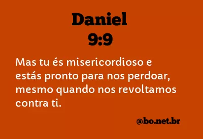 Daniel 9:9 NTLH