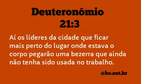 Deuteronômio 21:3 NTLH