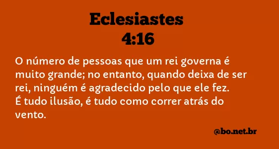 Eclesiastes 4:16 NTLH