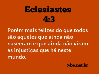Eclesiastes 4:3 NTLH