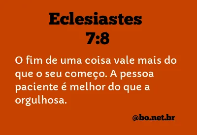 Eclesiastes 7:8 NTLH