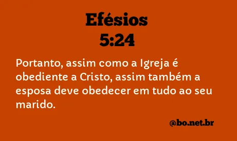 Efésios 5:24 NTLH