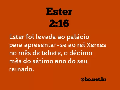 Ester 2:16 NTLH