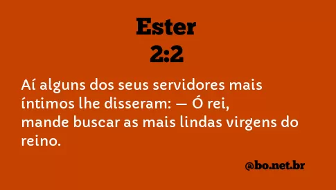 Ester 2:2 NTLH
