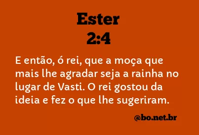 Ester 2:4 NTLH