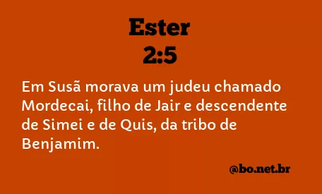 Ester 2:5 NTLH