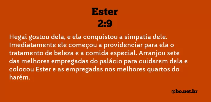 Ester 2:9 NTLH